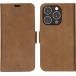 Folio iPhone 14 Pro Copenhagen Slim Cuir Fonction Stand Tan