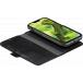 Folio Coque Magnétique iPhone 14 Pro Lynge Cuir Fonction Stand Noir