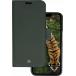 Folio Coque Magnétique iPhone 14 Pro New York Cuir Fonction Stand Evergreen