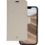 iPhone 14 Pro Coque Magnétique Folio New York Leather Video Stand function Sand Dune