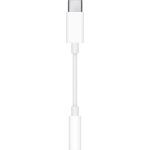 USB C to 3.5mm Jack Adapter White Apple