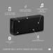 Enceinte Bluetooth® Brisbane Plus 16W Etanche Commande vocale Midnight Noir