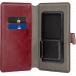 Folio Universel XXL Fermeture aimantée Fonction Stand Rouge