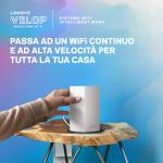 Mesh Multi Room WiFi AC1300Mbps - MU-MIMO bi-bande - Velop WHW01 Blanc