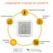 Capteur de temp&eacute;rature et humidit&eacute; connect&eacute; Termo Google Assistant & Alexa