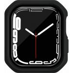 Apple Watch 42-44-45-49mm Smart Watch Reinforced Case Hybrid R Solid Black - GRS Certified
