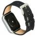 Bracelet Copenhagen pour Apple Watch 42-44mm 42-44 mm Black/Silver DBramante1928