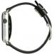 Bracelet Apple Watch 42-44-45-49mm Bornholm 155 à 210mm 42-44-45-49mm Noir et Argent