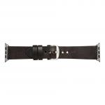 Bracelet Apple Watch 42-44-45-49mm Bornholm 155 à 210mm 42-44-45-49mm Brown/Silver