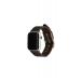 Bracelet Apple Watch 42-44-45-49mm Bornholm 155 à 210mm 42-44-45-49mm Brown/Silver