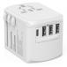 Universal Wall Charger Travel adapter White N Xoopar