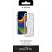 Coque MagSafe iPhone 15 Plus Hybride Transparente