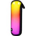 Enceinte Bluetooth® Party Tube 30W Lumineuse Tissu Noir