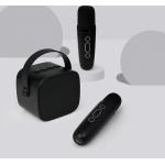 Bluetooth® Speaker Karaoke Party MIC 5W Luminous with 2 wireless micros Black
