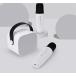 Enceinte Karaoké Bluetooth® Party MIC 5W Lumineuse avec 2 micros sans fil Blanche