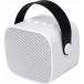 Enceinte Karaoké Bluetooth® Party MIC 5W Lumineuse avec 2 micros sans fil Blanche