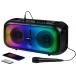Enceinte Karaok&eacute; Bluetooth&reg; Party HP L 200W Lumineuse avec 1 micro filaire Noire