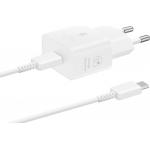 25W USB C PD GaN Wall Charger 1m 20% recycled materials White Samsung