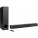 Barre de son Bluetooth® 400W Stéréo 2.1 avec caisson de basse sans fil Noire