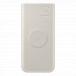 Powerbank sans fil 10000mAh 7.5W Qi / Smart Watch Charging 2 ports USB C Beige