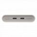Powerbank sans fil 10000mAh 7.5W Qi / Smart Watch Charging 2 ports USB C Beige