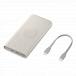 Powerbank 10000mAhUSB C/USB C Power Delivery + Induction 7,5W Beige Samsung