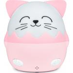 Bluetooth® Musical Night Light + 360° Images projection Hi Buddies Cat