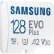 Carte M&eacute;moire MicroSD Evo Plus 128GB Class 10 - 100 MB/S + Adaptateur SD