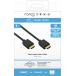 C&acirc;ble HDMI&trade; HiSpeed Full HD Connectique dor&eacute;e 19 broches 3m m&acirc;le/m&acirc;le Noir + Garantie &agrave; vie