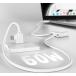 Câble Ice-Tag USB A+C / USB C & Lightning 3A 1m Power Delivery Blanc - Certifié GRS