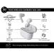 Play III True Wireless Earphones ANC + ENC In-Ear White + Lifetime Warranty