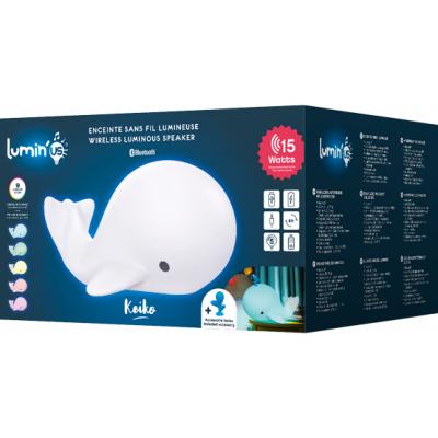 Bluetooth® Speaker 15W Luminous Whale