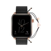 Montre connect&eacute;e FW64 Oxygen 2 + Bracelet Pologne Noire