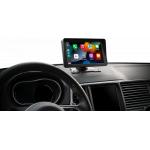 Ecran multim&eacute;dia de voiture 7'' Carplay/Android Auto/MirrorLink avec pare-soleil Fixation tableau de bord Noir