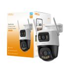 Kit Smart Camera AOV Dual 5+5MP 3K - 4G LTE & 2.4GHz Outdoor with solar panel White
