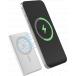 Powerbank sans fil MagSafe Slim 5000mAh 15W Qi2 1 port USB C FastCharge Argent + Garantie &agrave; vie
