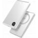 Powerbank sans fil MagSafe Slim 5000mAh 15W Qi2 1 port USB C FastCharge Argent + Garantie &agrave; vie