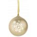 Enceinte Bluetooth&reg; Boule de No&euml;l 3W Or