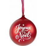Enceinte Bluetooth&reg; Boule de No&euml;l 3W Rouge