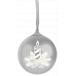 Enceinte Bluetooth&reg; Boule de No&euml;l 3W Argent