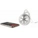 Enceinte Bluetooth&reg; Boule de No&euml;l 3W Argent