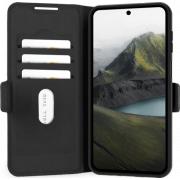 Folio Samsung Galaxy A27 5G Oslo Pro Cuir Vegan Fonction Stand Noir - Certifi&eacute; GRS
