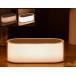 Station de charge sans fil 15W Qi + Lampe 3 modes + C&acirc;ble de charge USB C/C Blanc