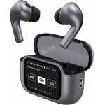 Ecouteurs Play Touch XL Pro True Wireless ANC + ENC Ecran tactile 1.65" Intra-auriculaire Gris + Garantie &agrave; vie