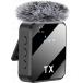 Kit de 2 Micros Cravate sans fil Noir