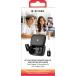 Kit de 2 Micros Cravate sans fil + Bo&icirc;tier de charge sans fil Noir