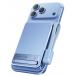 Powerbank sans fil MagSafe MagPro Slim 5000mAh 15W Qi2 1 port USB C 20W PD/QC Stand + C&acirc;ble attach&eacute; Bleu Clair