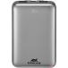 Powerbank Turbo 10000mAh 3 ports USB 2A+C 30W C&acirc;ble int&eacute;gr&eacute; Gris