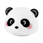 Lampe veilleuse avec Enceinte 5W Lumineuse Panda Blanc & Noir