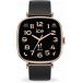 Montre connect&eacute;e ICE SMART SQ 2.0 Carr&eacute;e Bracelet Silicone Rose gold / Noir